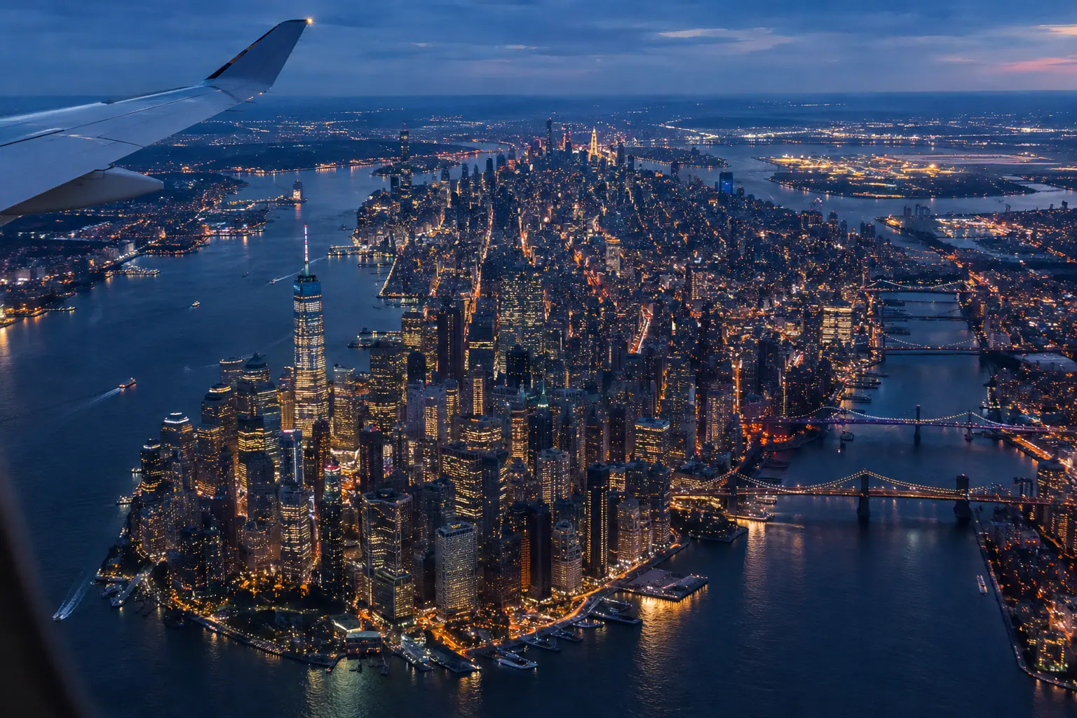 New York from the air