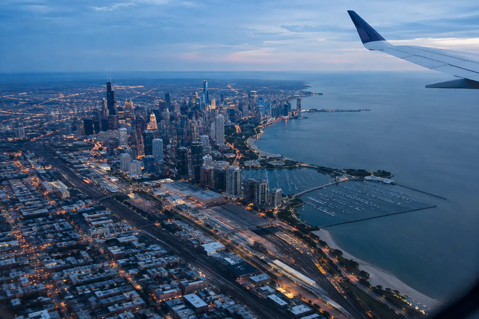 Chicago from the air