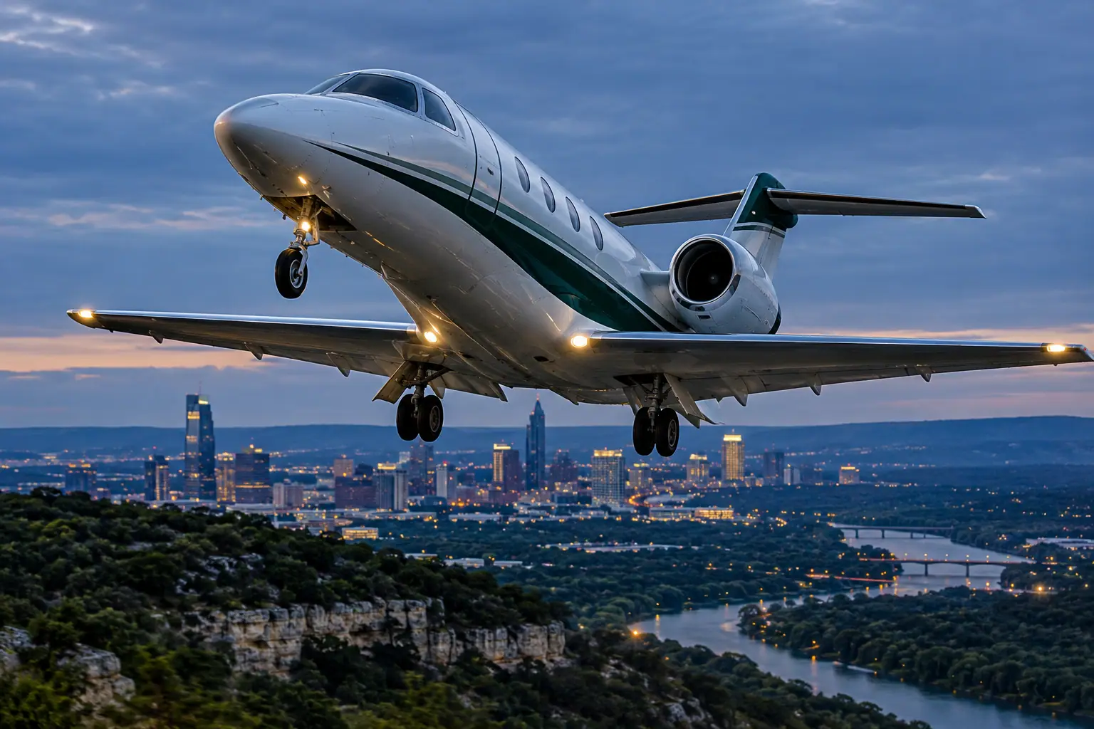 Private jet Austin to Denver