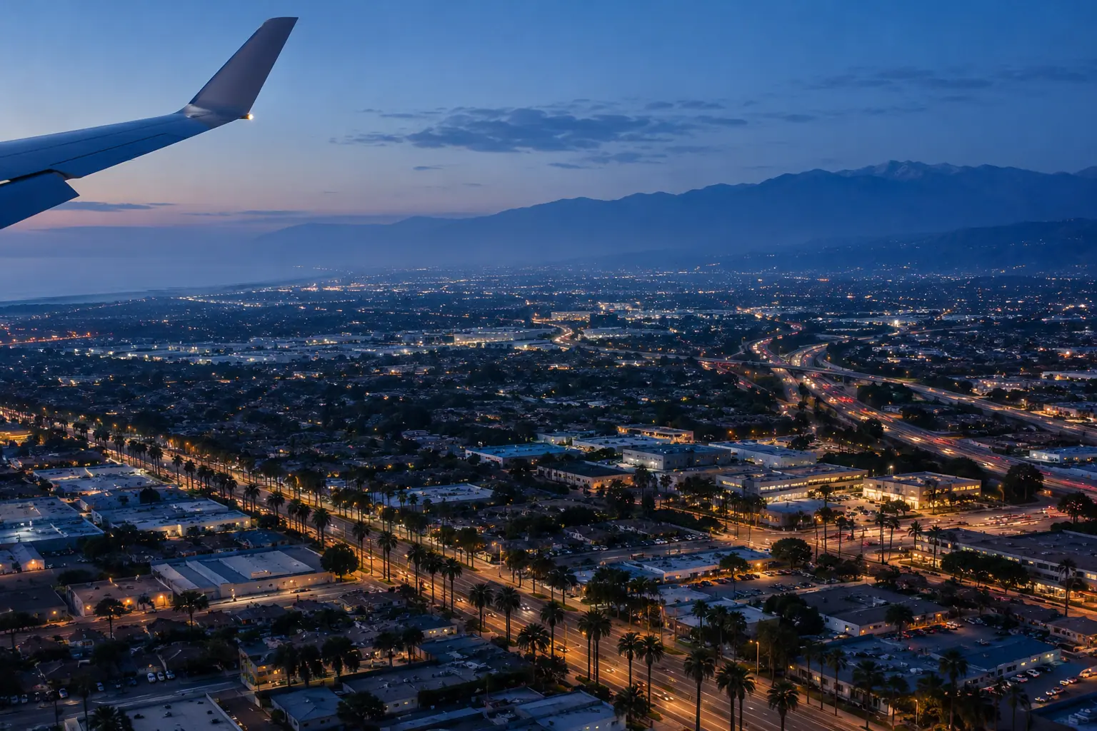 Los Angeles from the air