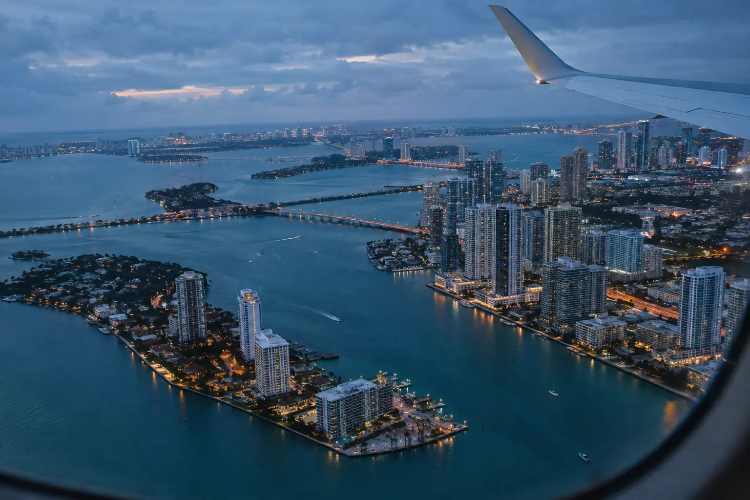 Miami from the air